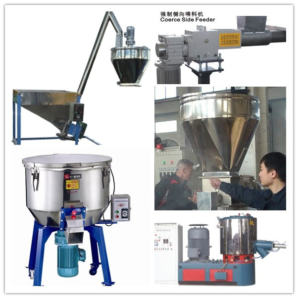 Compounding parallel co-rotation twin screw extruder