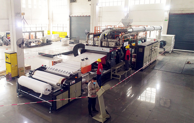 AF-1600mm PP Melt Blown PP Non Woven Fabric Machine