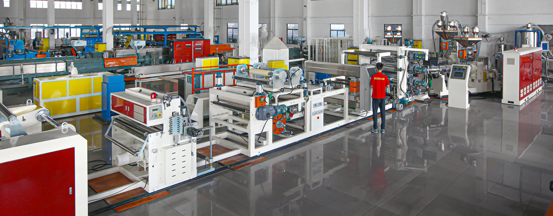 quality Plastic Sheet Extruder Machine factory