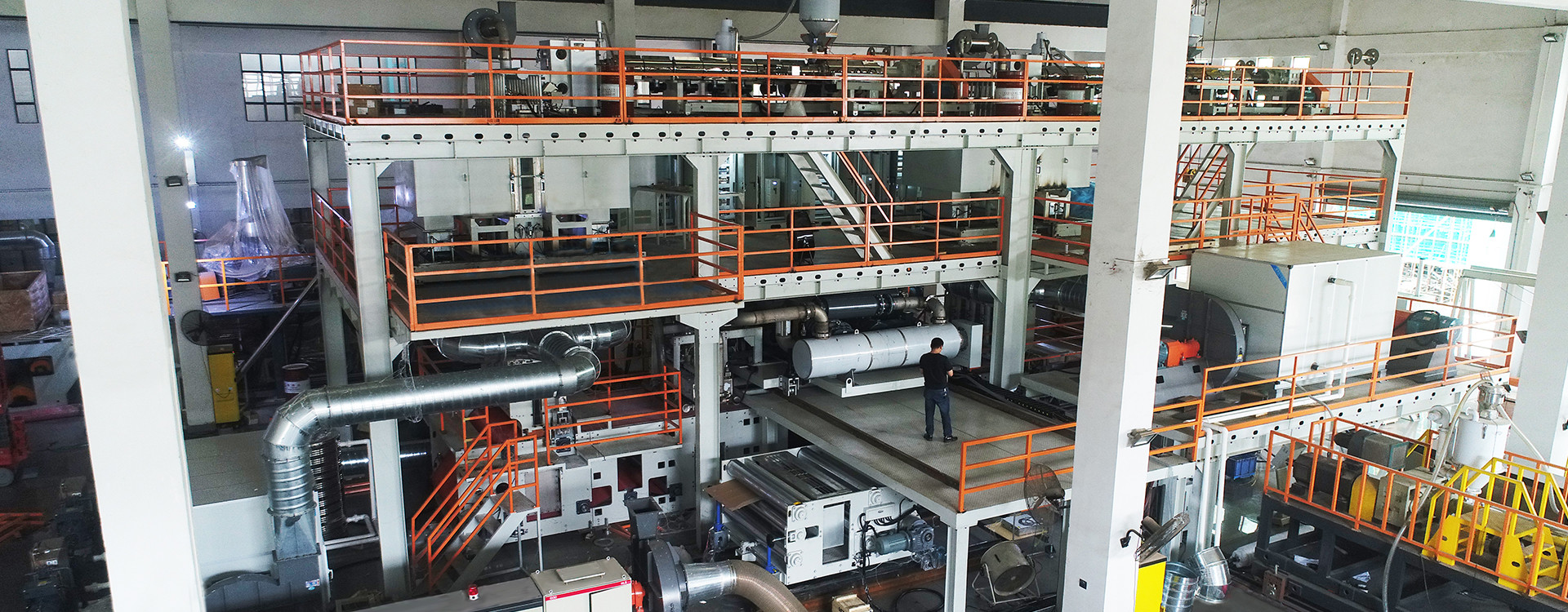 quality Plastic Sheet Extruder Machine factory
