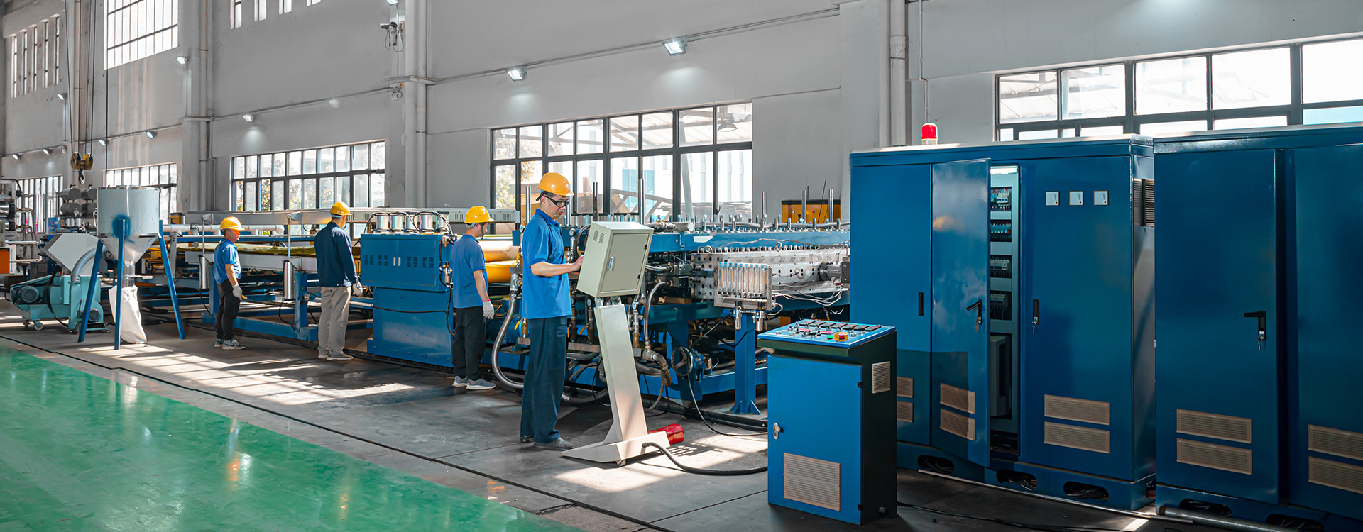 quality Plastic Sheet Extruder Machine factory