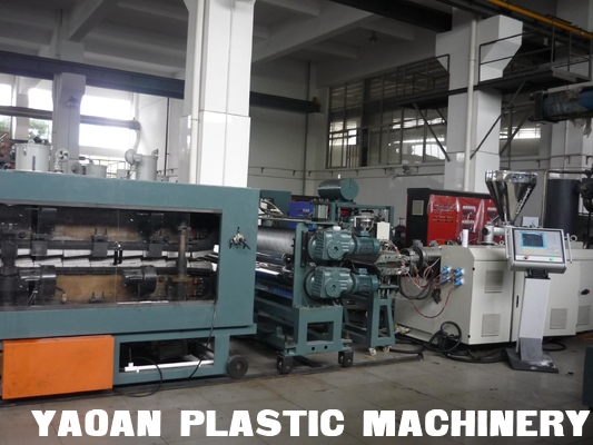 Plastic glazed tile extrusion line supplier