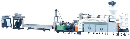 PP,PE film,woven bags flakes pelletizing and recycling machine supplier