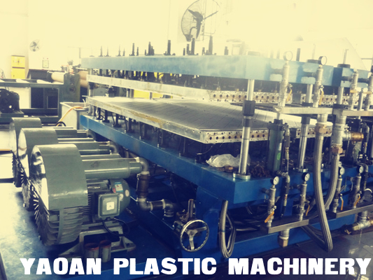 AF-1500mm PP hollow profile sheet extrusion line supplier