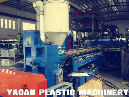 AF-1500mm PP hollow profile sheet extrusion line supplier