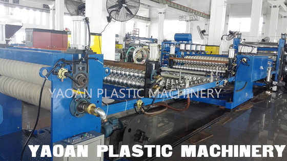 PP corrugated sheet extrusion machine supplier