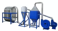 PET bottles crushing,washing and drying production line supplier