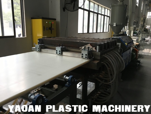 30-300mm PP/PE/PA/ABS/POM super solid plank /sheet/board extrusion machine supplier