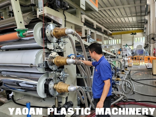 PC ABS Luggage  Sheet Extrusion Machine,Trollery Case Sheet Extrusion Machine supplier