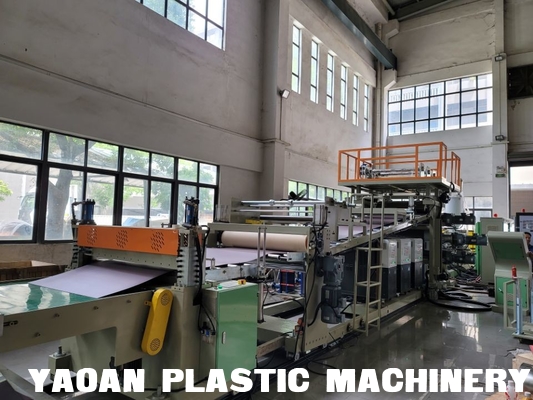 PC ABS Luggage  Sheet Extrusion Machine,Trollery Case Sheet Extrusion Machine supplier