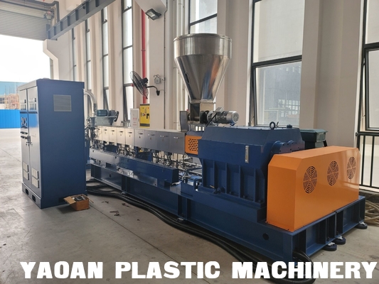 PP Fiber Glass  Twin Screw Pelletizing Extrusion Machine With 1 Year Warranty, Wooden Case, T/T Payment Term supplier