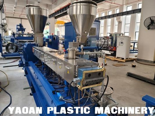 PP Fiber Glass  Twin Screw Pelletizing Extrusion Machine With 1 Year Warranty, Wooden Case, T/T Payment Term supplier