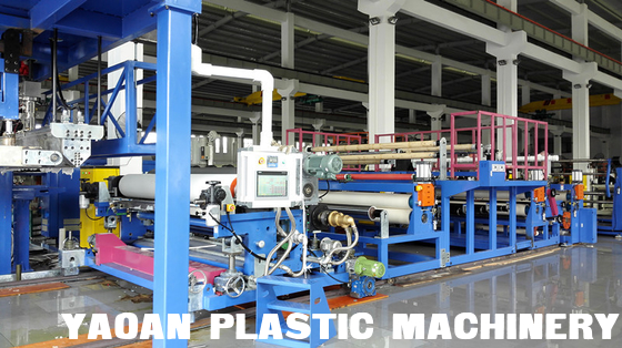 2.85m wide PP/TPU/PVC sheet coating prodution line supplier