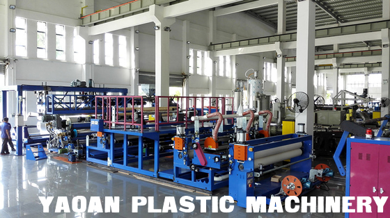 2.85m wide PP/TPU/PVC sheet coating prodution line supplier