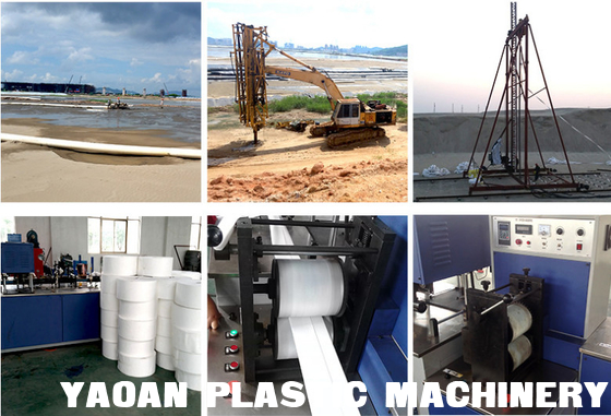 Geotextile drainage belt extrusion machine supplier