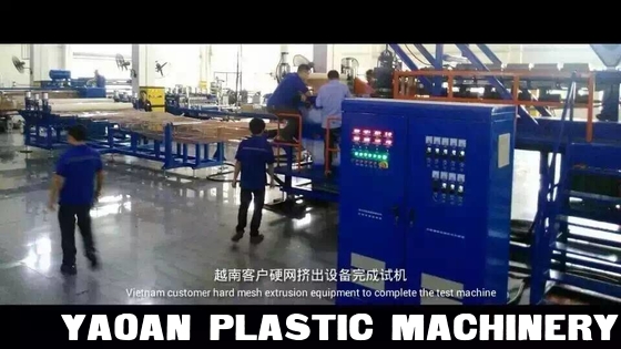 AF-2000mm wide PP,PE rigid net extrusion machine supplier