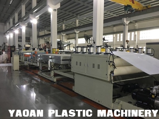 PE PP PC Hollow Grid sheet making  machine supplier