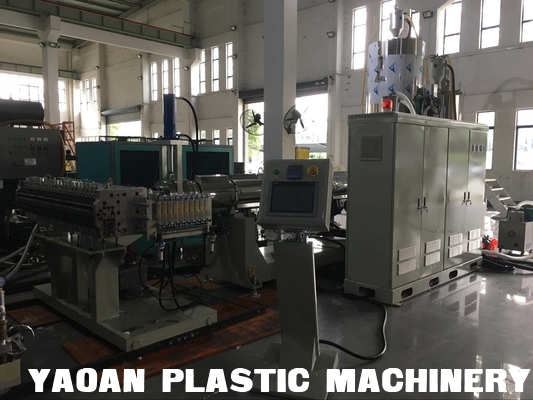 High quality PE PP PC Hollow Grid sheet extrusion line hollow sheet making machine supplier