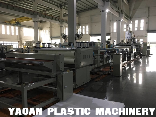 High quality PE PP PC Hollow Grid sheet extrusion line hollow sheet making machine supplier