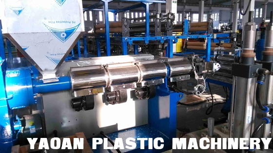 PVC Soft Sheet Extrusion Machine , Flexible PVC Sheet Extrusion Production Line supplier