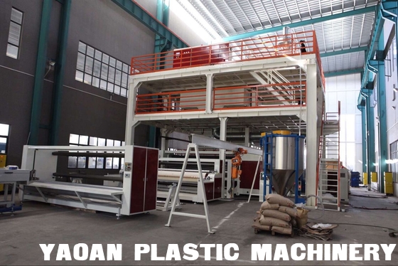 4200mm Wide Nonwoven Fabric Making Machine ,PP Spunbond Non Woven  Production Line supplier