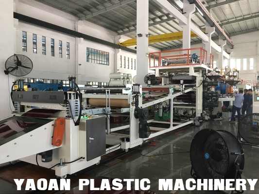 Three Layers PC, ABS Luggage Sheet Extrusion Machine, Luggage Making Machine, Luggage Sheet Production Line supplier