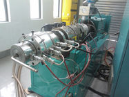 PVC Double Screw Extruder Plastic Water Pipe Making Machine , PVC Pipe Extrusion Line supplier