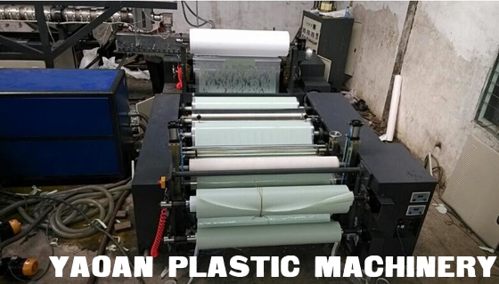 Toe Puff Chemical Sheet Extrusion Machine , Toe Puff Sheet Laminating Machine, Back counter material coating machine supplier