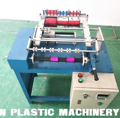 6 Heads Mini Metallic PP Ribbon Spool Satin Ribbon Roll Making Machine supplier