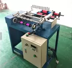 6 Heads Mini Metallic PP Ribbon Spool Satin Ribbon Roll Making Machine supplier