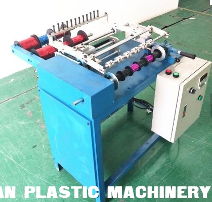 6 Heads Mini Metallic PP Ribbon Spool Satin Ribbon Roll Making Machine supplier