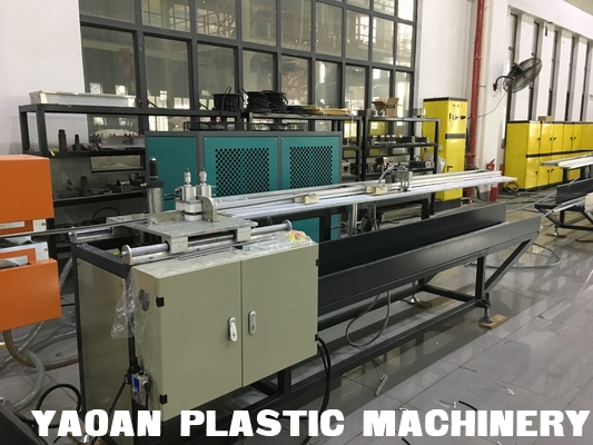 Plastic Window PVC Profile Extrusion Machine With High Output , Single Screw Extrusion supplier