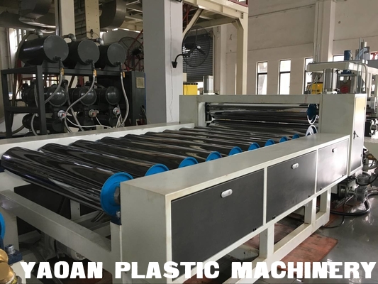 AF-1000mm , PP Jumbo Roll Ribbon Film Sheet Extrusion Machine For Gift Packaging supplier