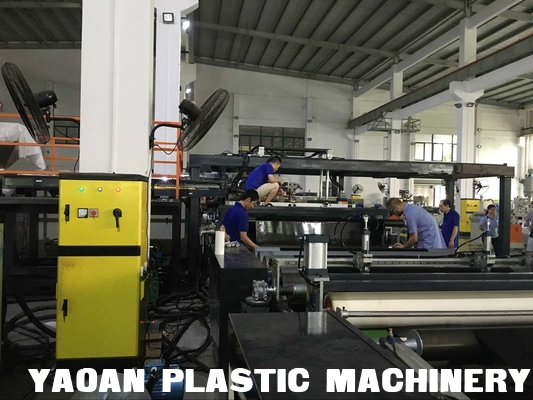 Hot Melt Adhesive TPU Film Extrusion Machine , TPU Film Coating Production Line supplier