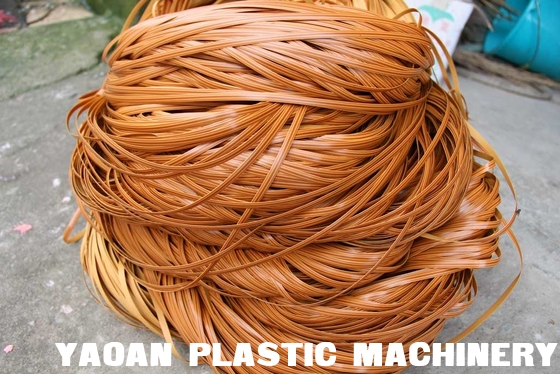 High Speed PP PE Plastic Artificial Rattan Wicker Making Machine supplier