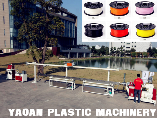 3D Printer Plastic Filament Production Line, PLA ABS Filament Extruding Machine supplier