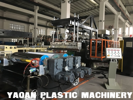 Single Layer ABS Luggage Sheet Extrusion Machine for Making Baggage Luggage Case supplier