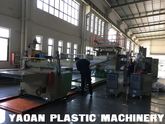 2 Layers PC ABS Luggage Sheet Extrusion Machine for Making Baggage Luggage Case supplier