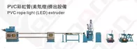 PVC LED Rope Light Extrusion Machine, Outdoor Water Proof, CE Certificate supplier