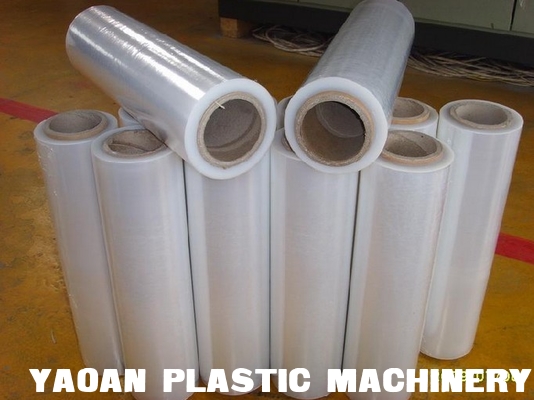 AF-1250 /1000 mm LLDPE Double Layer Stretch Film Extrusion Machine supplier