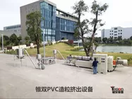 PVC Compounding Pelletizing , Granulator Machine Polyvinyl Vhloride Compound Granule Machine supplier