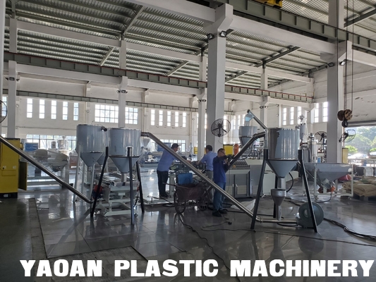 PVC Compounding Pelletizing , Granulator Machine Polyvinyl Vhloride Compound Granule Machine supplier