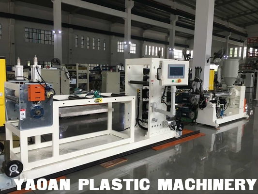 AFSJ-350mm PLA  Sheet Extrusion Machine , Produce PLA Sheet For Laboratory Experiments supplier