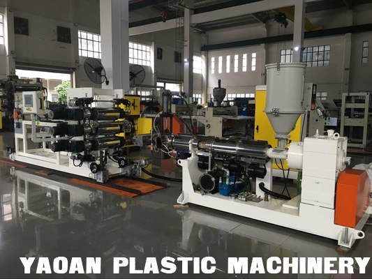 AFSJ-350mm PLA  Sheet Extrusion Machine , Produce PLA Sheet For Laboratory Experiments supplier