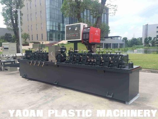 Warehouse logistics ABS PP lean pipe machine for coating plastic on steel pipe supplier