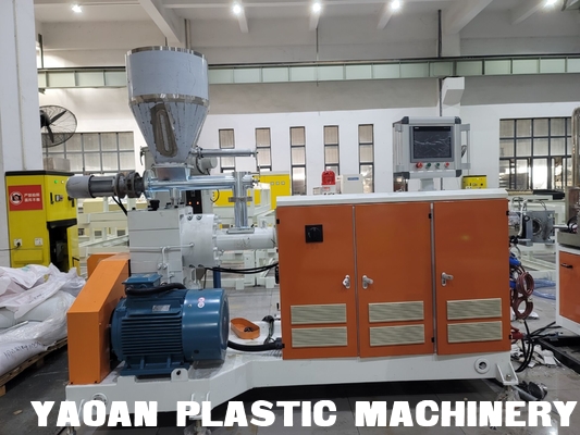 PVC Profile Extrusion Machine With High Output , Single Screw Extrusion, CE Certificate supplier