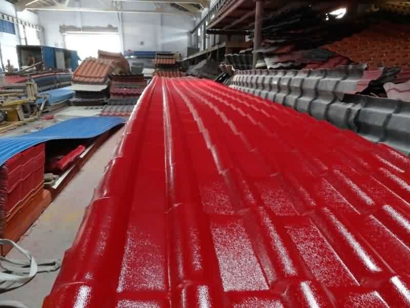 880mm,New type PVC/ASA/PMMA synthetic resin tiles roofing machine supplier