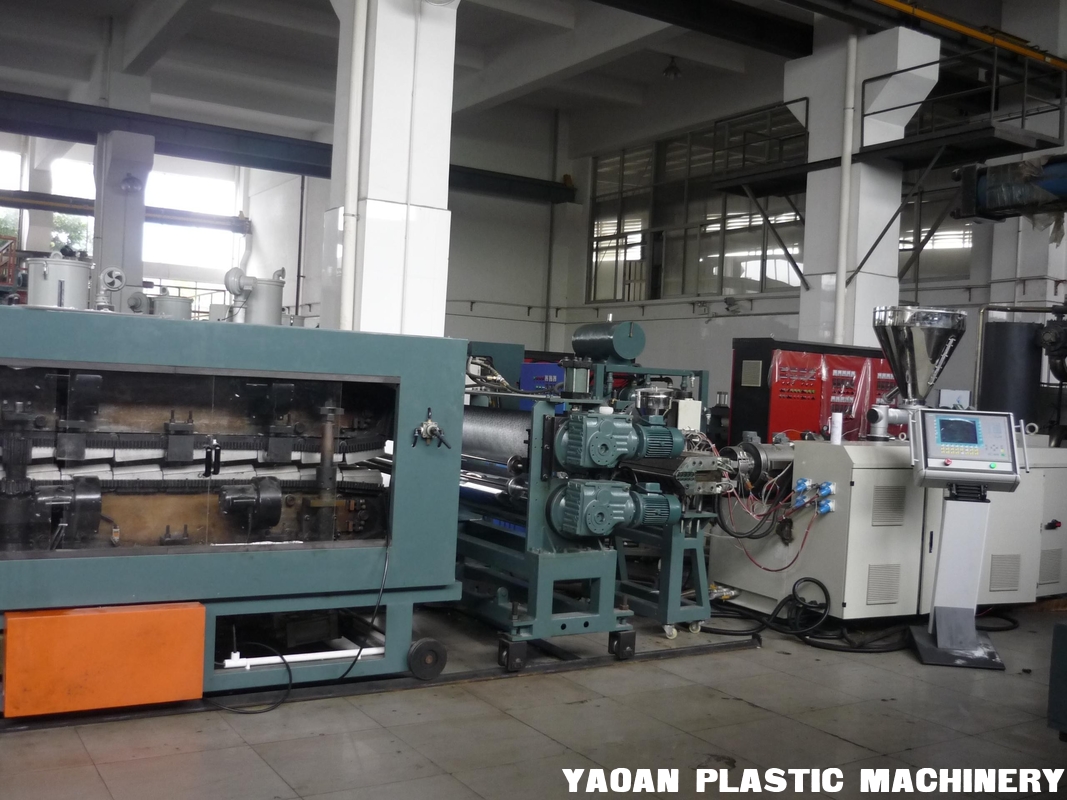 Plastic glazed tile extrusion line supplier