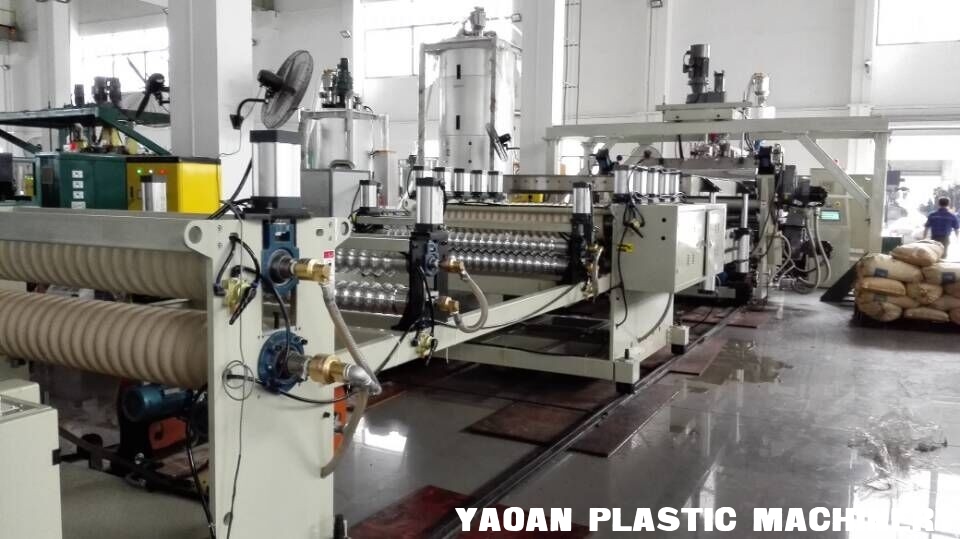 PC Wave roof sheet extrusion machine supplier