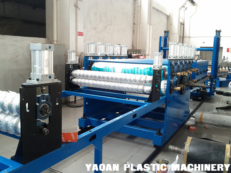 Plastic Wave roofing sheet extrusion machine supplier